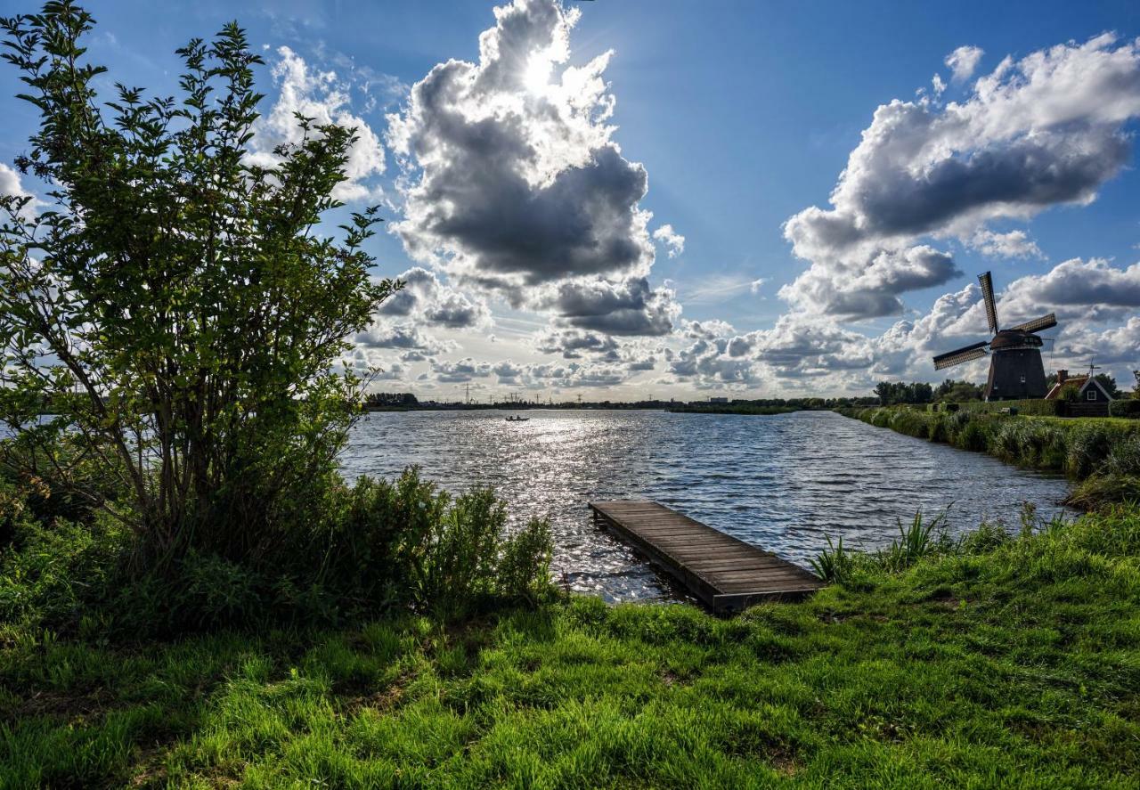 Het Dobbertje, Charmant Houten Huisje Sint Maartensvlotbrug Eksteriør billede